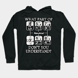 Vintage What Part Of Drag Racing Don't You Understand Hoodie